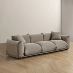 Arten Mid-Century Modern Luxury Boucle/Velvet Couch