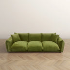 Arten Mid-Century Modern Luxury Boucle/Velvet Couch