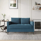 CraftPorch Contemporary Minimalist Linen Upholstered 3-Piece Living Room Set