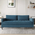 CraftPorch Contemporary Minimalist Linen Upholstered 3-Piece Living Room Set