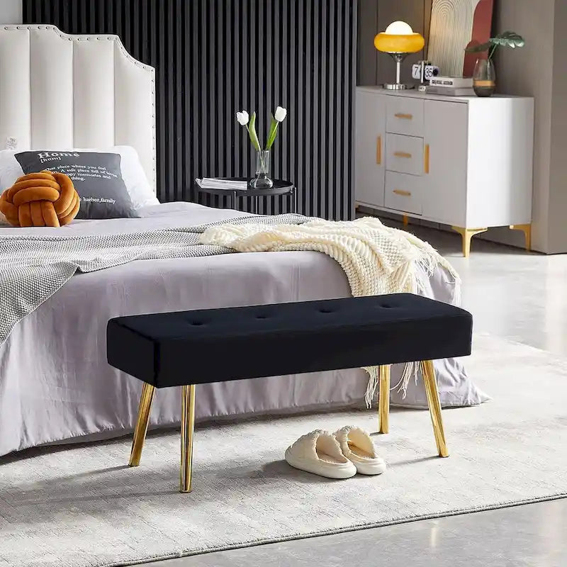 Howtai Upholstered Bench for bedroom, entryway, dining room