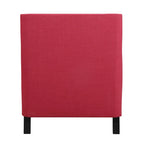 Erica Accent Armchair with Chrome Nailhead Trim
