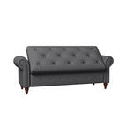 Modern Storage Bed Bench,Shoe Bench,Footrest with Rolled Arms