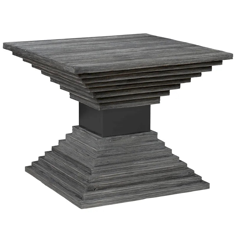 Uttermost Andes Wooden Geometric Accent Table - 22 W X 18 H X 22 D (in)