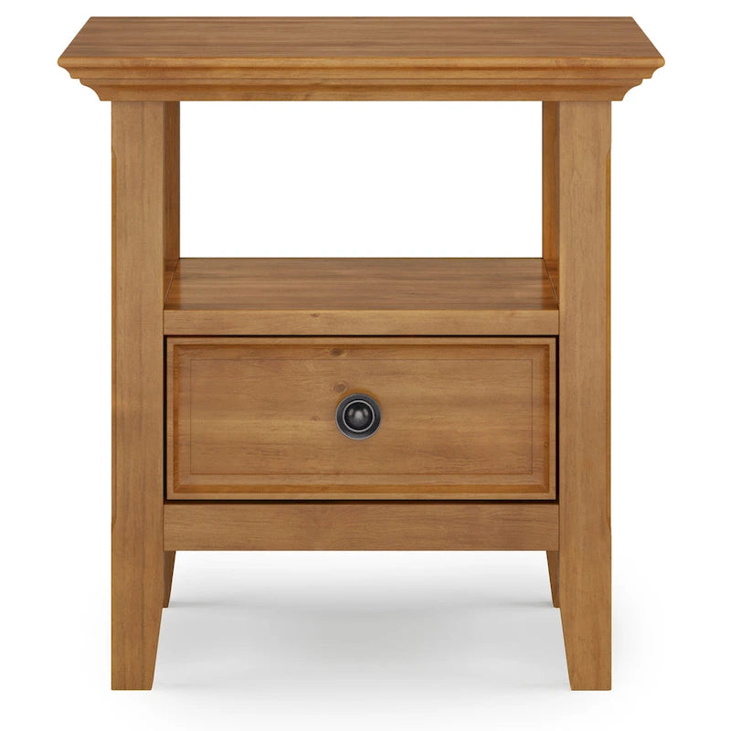 WYNDENHALL Halifax Solid Wood 19-inch Square End Table - 19 inch wide