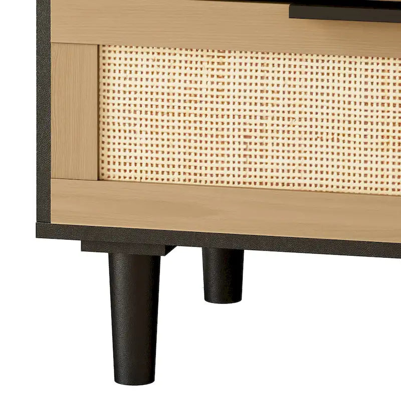 6 drawers Rattan dresser Rattan Drawer,