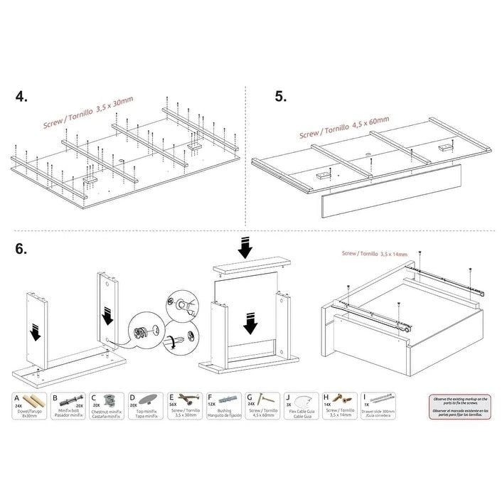 Midtown Concept Wall Mounted TV Shelf Board for 70-in TV