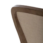 Americana Farmhouse Upholstered Tufted Back Side Chair (Set of 2)