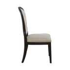 Americana Farmhouse Upholstered Tufted Back Side Chair (Set of 2)