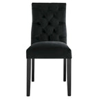 Duchess Performance Velvet Dining Chairs - Set of 2