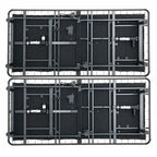 Bridgevine Home Quick Assembly Adjustable Bedframe with Voice Activated Controls