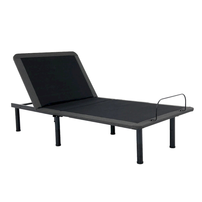 Bridgevine Home Quick Assembly Adjustable Bedframe with Voice Activated Controls