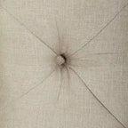Americana Farmhouse Dusty Taupe Queen Tufted Panel Headboard