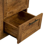 70.87H High wardrob with 2 doors, 2 drawers and 5 storage spaces