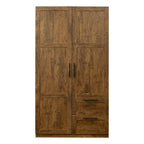 70.87H High wardrob with 2 doors, 2 drawers and 5 storage spaces