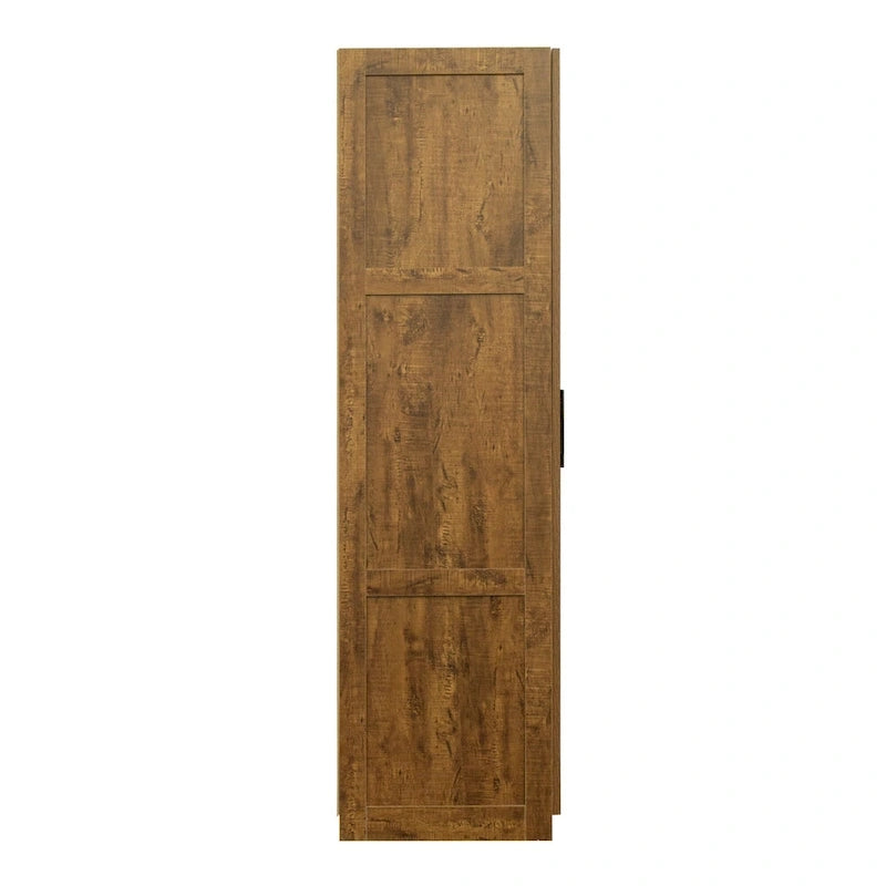 70.87H High wardrob with 2 doors, 2 drawers and 5 storage spaces
