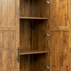 70.87H High wardrob with 2 doors, 2 drawers and 5 storage spaces