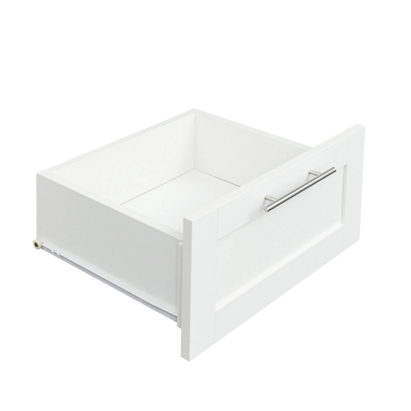 70.87H High wardrob with 2 doors, 2 drawers and 5 storage spaces