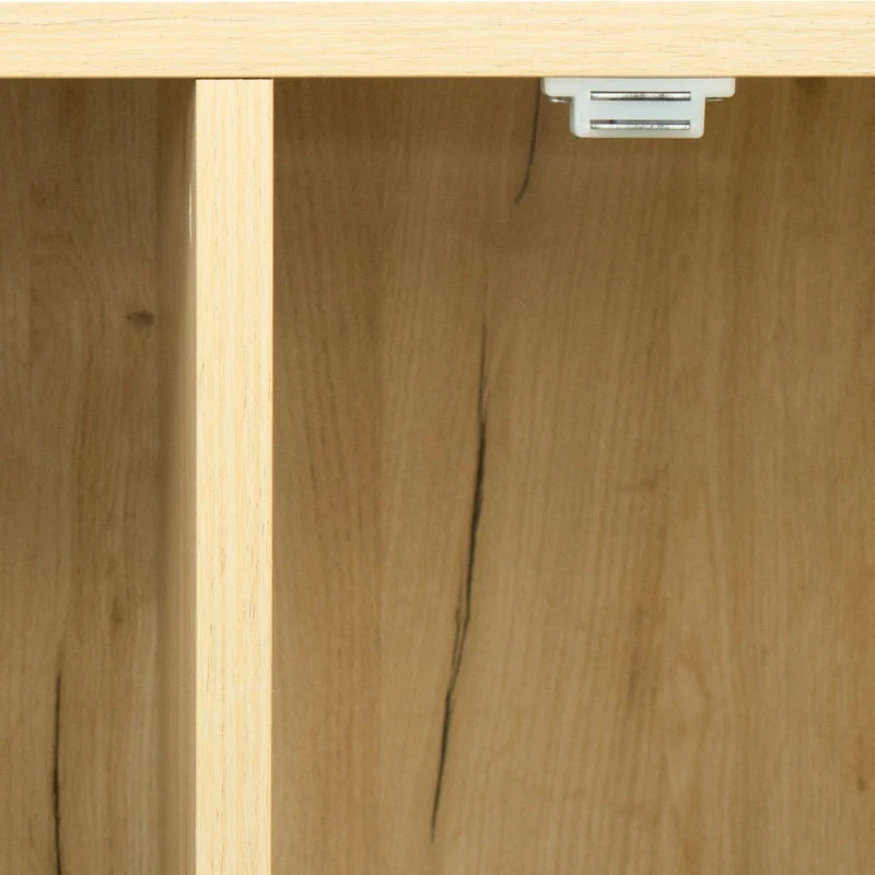 70.87H High wardrob with 2 doors, 2 drawers and 5 storage spaces