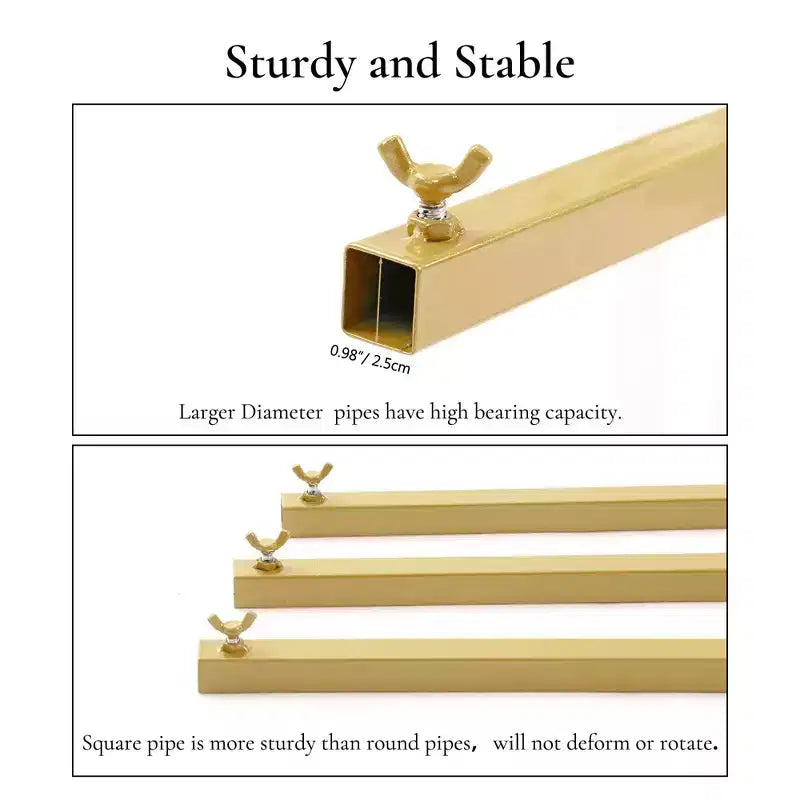 8x8 FT Square Wedding Backdrop Stand, Metal Balloon Arch Stand for Party and Ceremony, Square