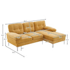 Three-Seat Simple And Stylish Indoor Modular Sofa