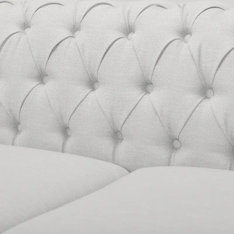 Parkhurst Tufted Grey Chesterfield Sofa by Christopher Knight Home