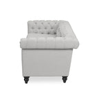 Parkhurst Tufted Grey Chesterfield Sofa by Christopher Knight Home