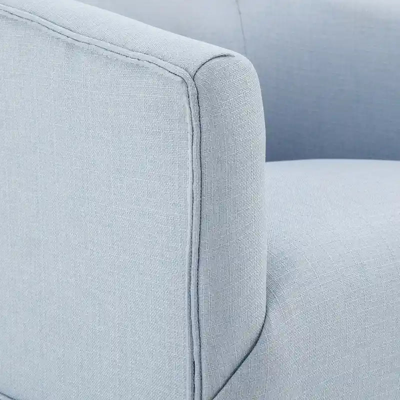 Elayne Skirted Fabric Swivel Accent Chair by Greyson Living