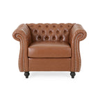 Silverdale Traditional Chesterfield Club Chair by Christopher Knight Home