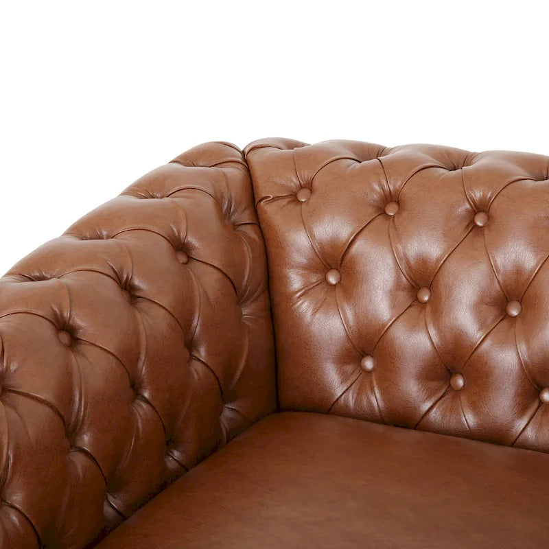 Silverdale Traditional Chesterfield Club Chair by Christopher Knight Home