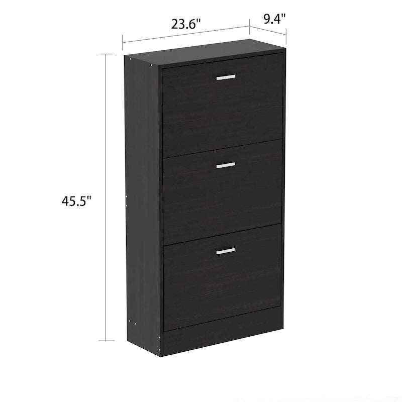 3-Tier Shoes Cabinet