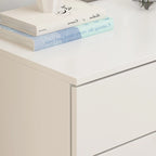 5 Drawer Dresser Chest of Drawers with Metal Leg Wood Dresser Storage