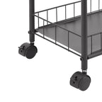 6-Layer Ultra-Thin Rolling Cart Storage Rack