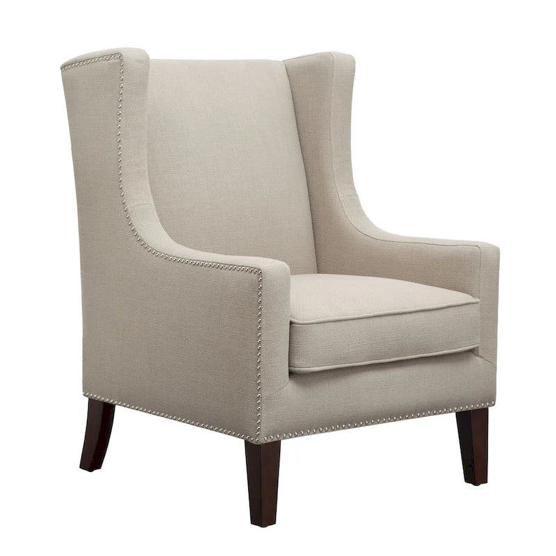 Madison Park Weston Linen Wing Chair
