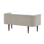 Madison Park Lovisa Cream Accent Bench