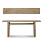 Artissance Vintage Console Table Weathered Natural 72x12x30H