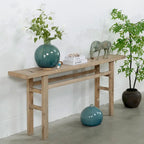 Artissance Vintage Console Table Weathered Natural 72x12x30H