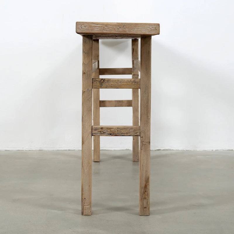 Artissance Vintage Console Table Weathered Natural 72x12x30H