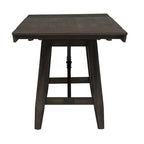 Double Bridge Dark Chestnut Gathering Table Set