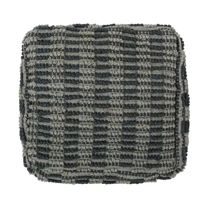 Wallsburg Boho Fabric Cube Pouf by Christopher Knight Home