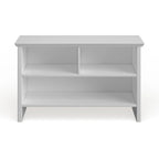 Porch & Den Candace White Wood Shoe Bench