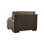 Signature Design by Ashley Alesbury Chocolate Chair and a Half - 49W x 44D x 40H