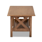 Copper Grove Ruanbay Walnut Brown Coffee Table