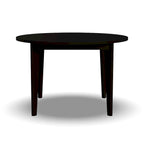 Brentwood Black Wood Round Dining Table