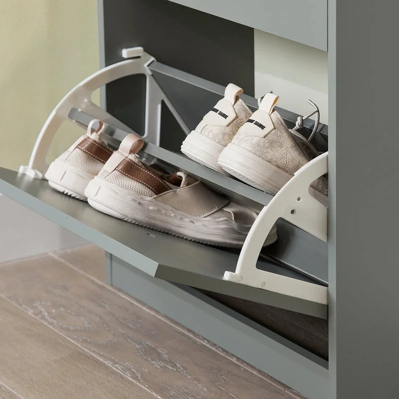 SoBuy FSR94-W, 3 Drawers Shoe Cabinet Shoe Rack Shoe Storage Organizer