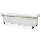 84 Chesterfield Rolled Arm 3 Seater Sofa