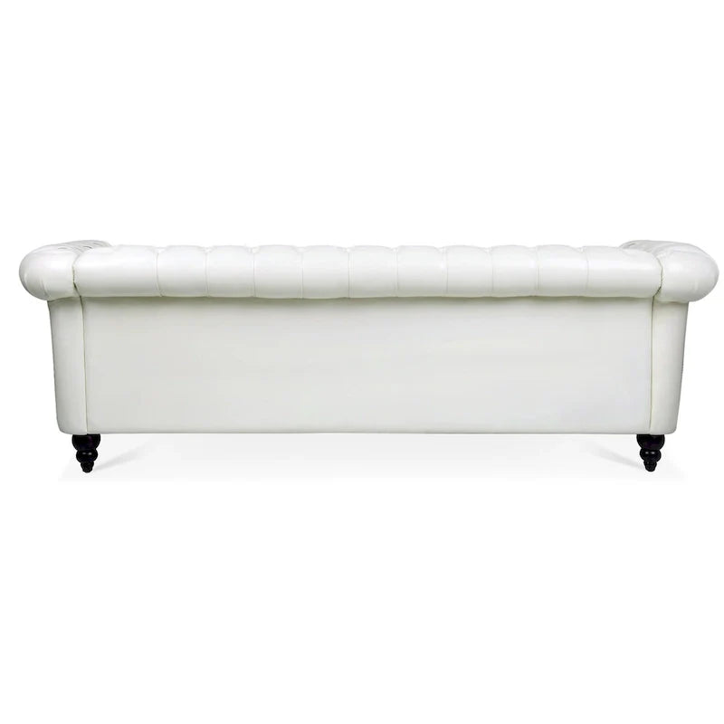 84 Chesterfield Rolled Arm 3 Seater Sofa