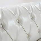 84 Chesterfield Rolled Arm 3 Seater Sofa
