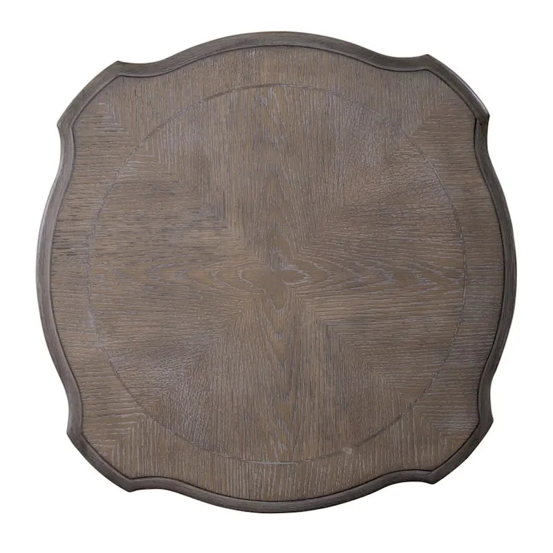 Magnolia Manor Antique White Round Accent Table