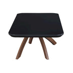 Somette Emerson Sleek Black Glass Cocktail Table